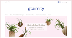 Desktop Screenshot of etairnity.com