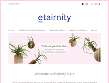 Tablet Screenshot of etairnity.com